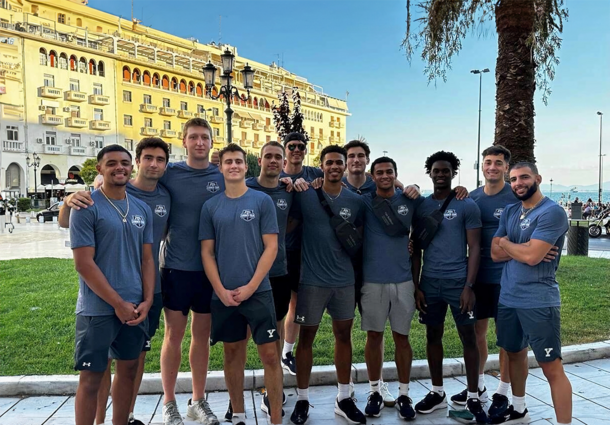 Yale Men's Basketball Team in Greece 2023
