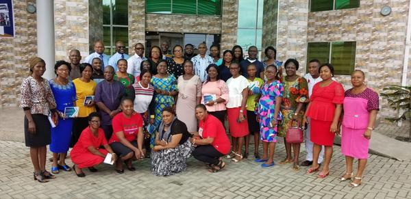 HAPPINESS Project participants at a training that took place in Nigeria in September 2019