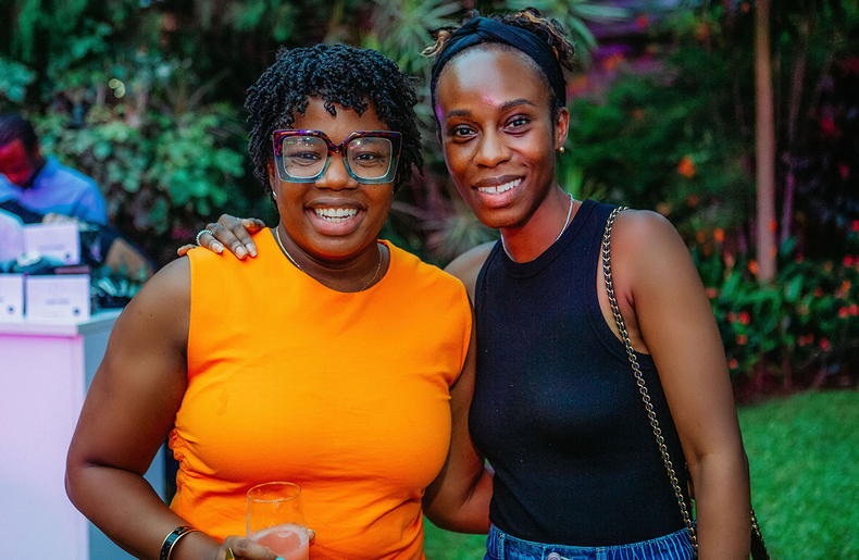 Lagos Reception: Two women