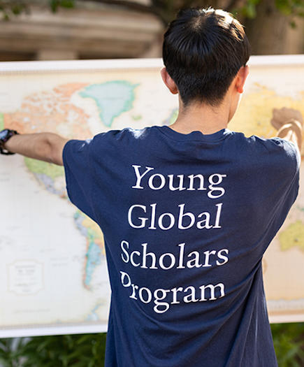 A Yale Young Global Scholars student